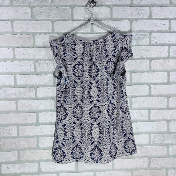 CAbi Style 3074 Stevie Flutter Sleeve Top Size S - Picture 9 of 10